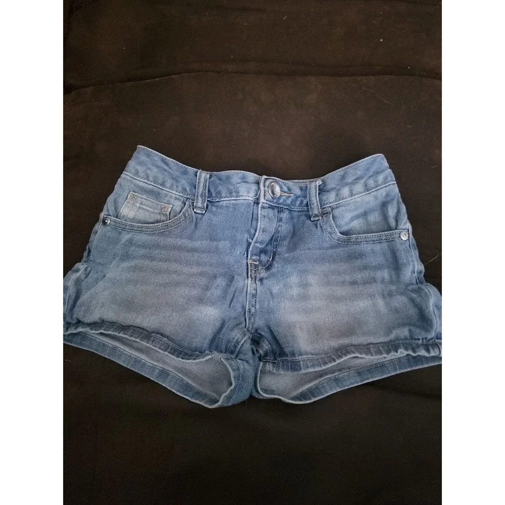 Justice love hoo you are science top and sparkles shorts size 8